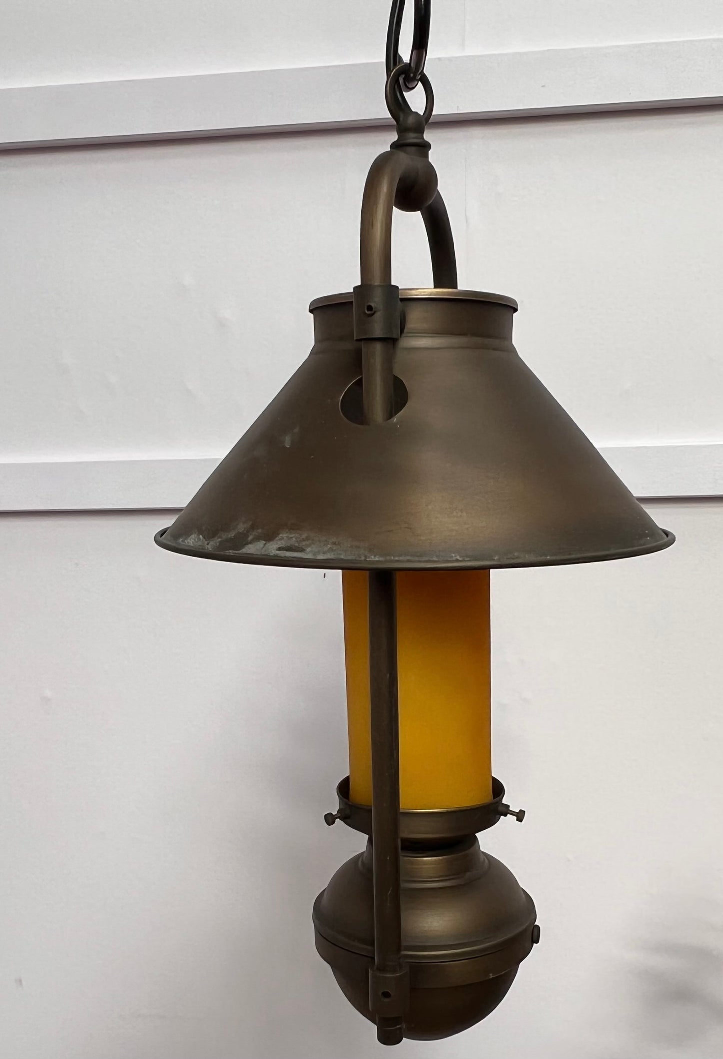 Metal lantern light