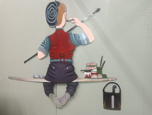 Murphys boy painter advertising sign
