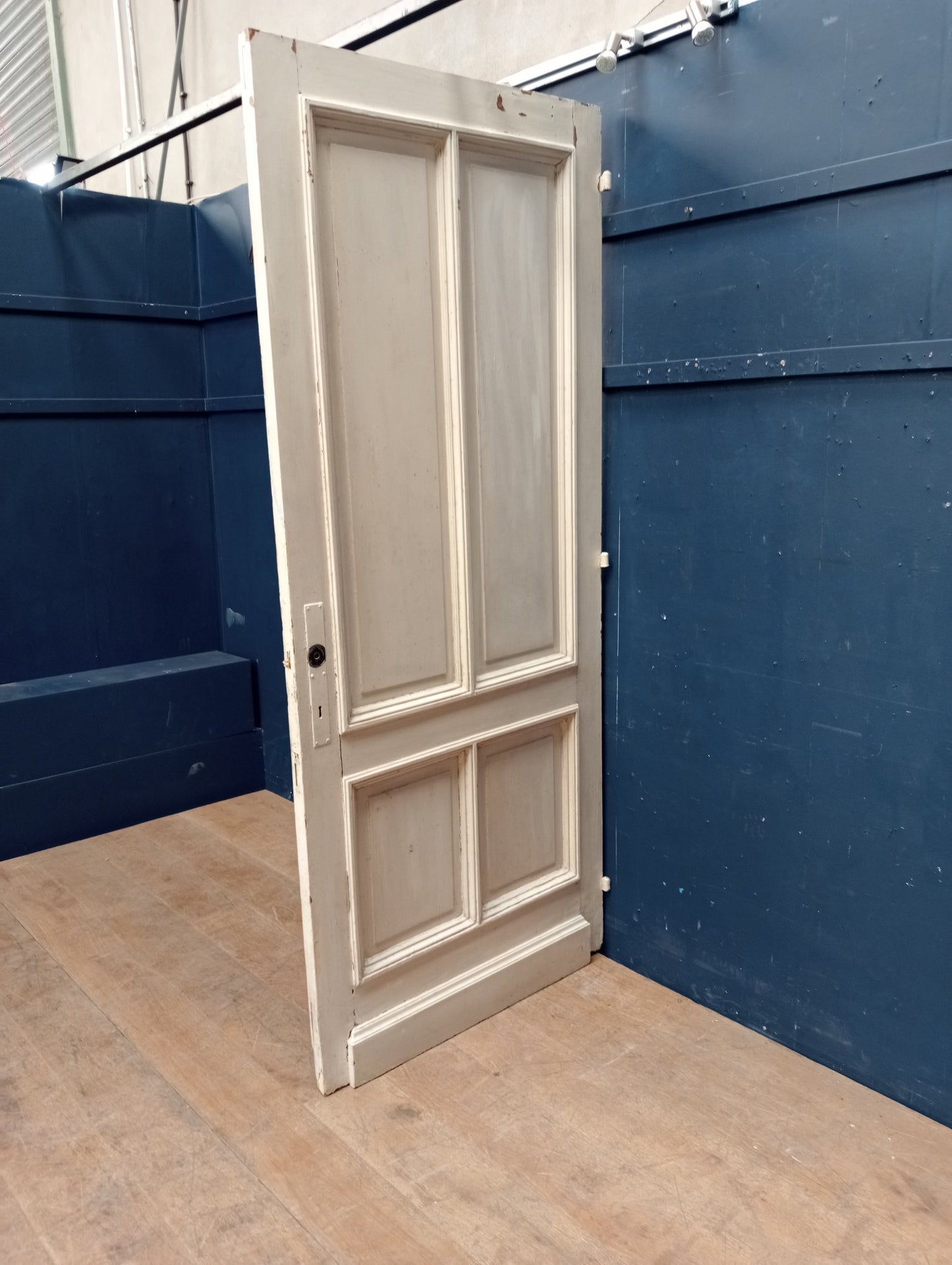 Oak door- divider painted one side