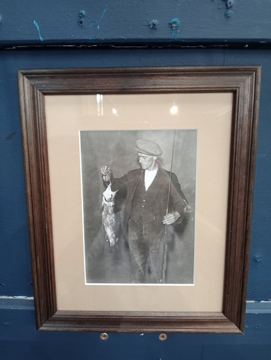 Old fishing print