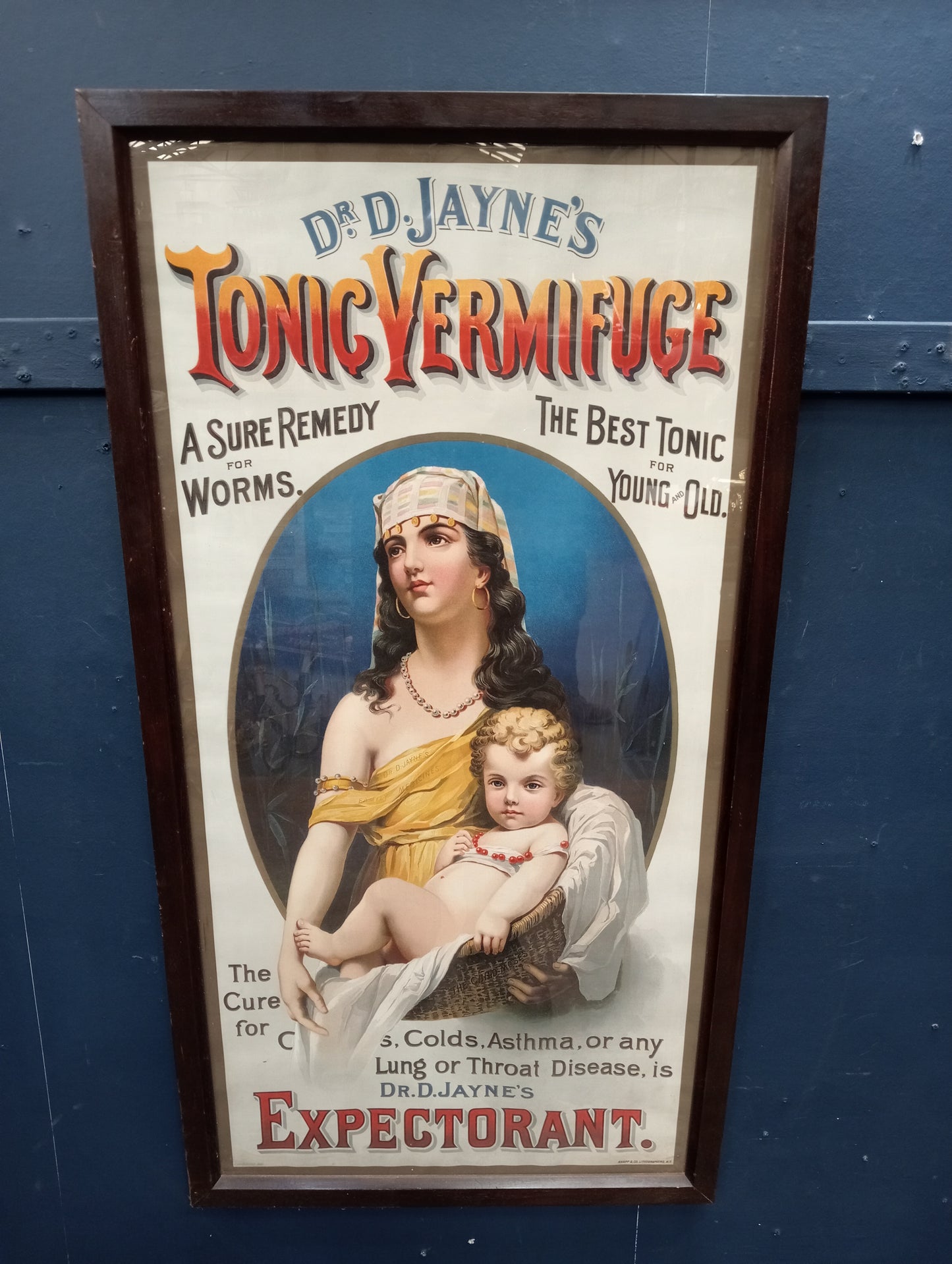 Original Dr Jaynes tonic poster