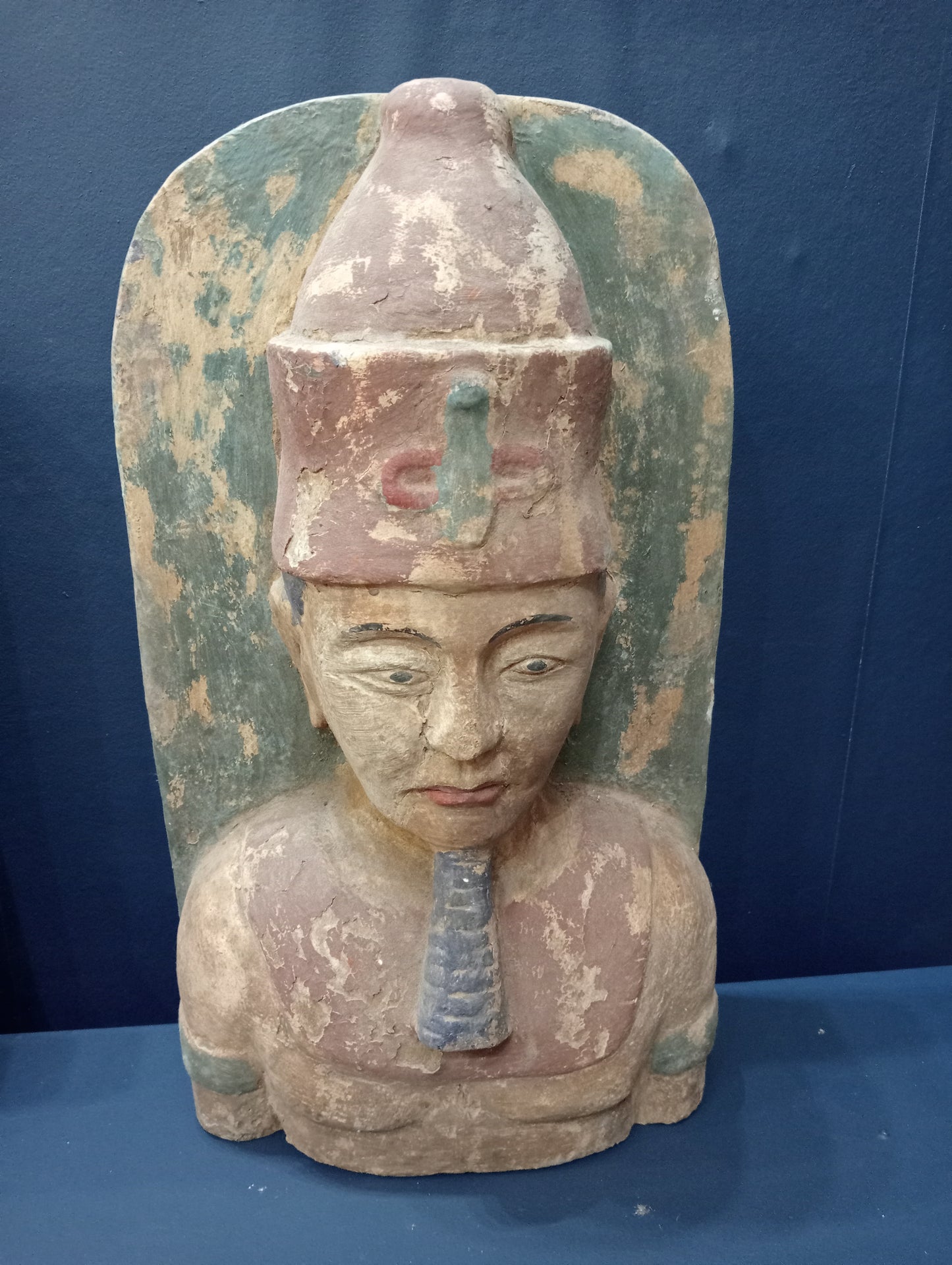 Pair of Mongolian busts