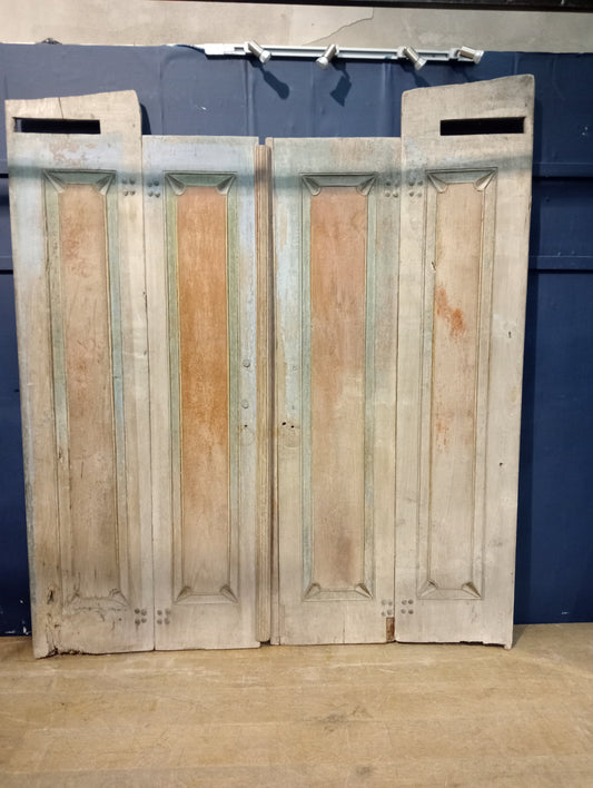 Pair of double doors original patina