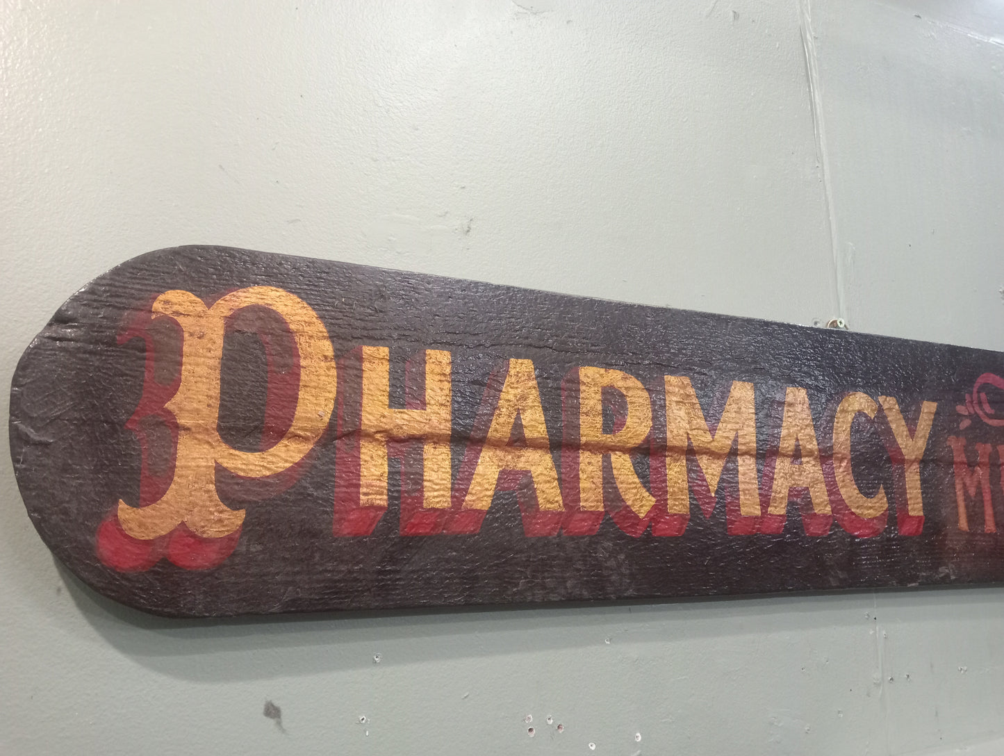 Pharmacy medicine advertising board