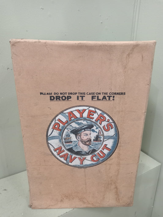 Players navy cut box