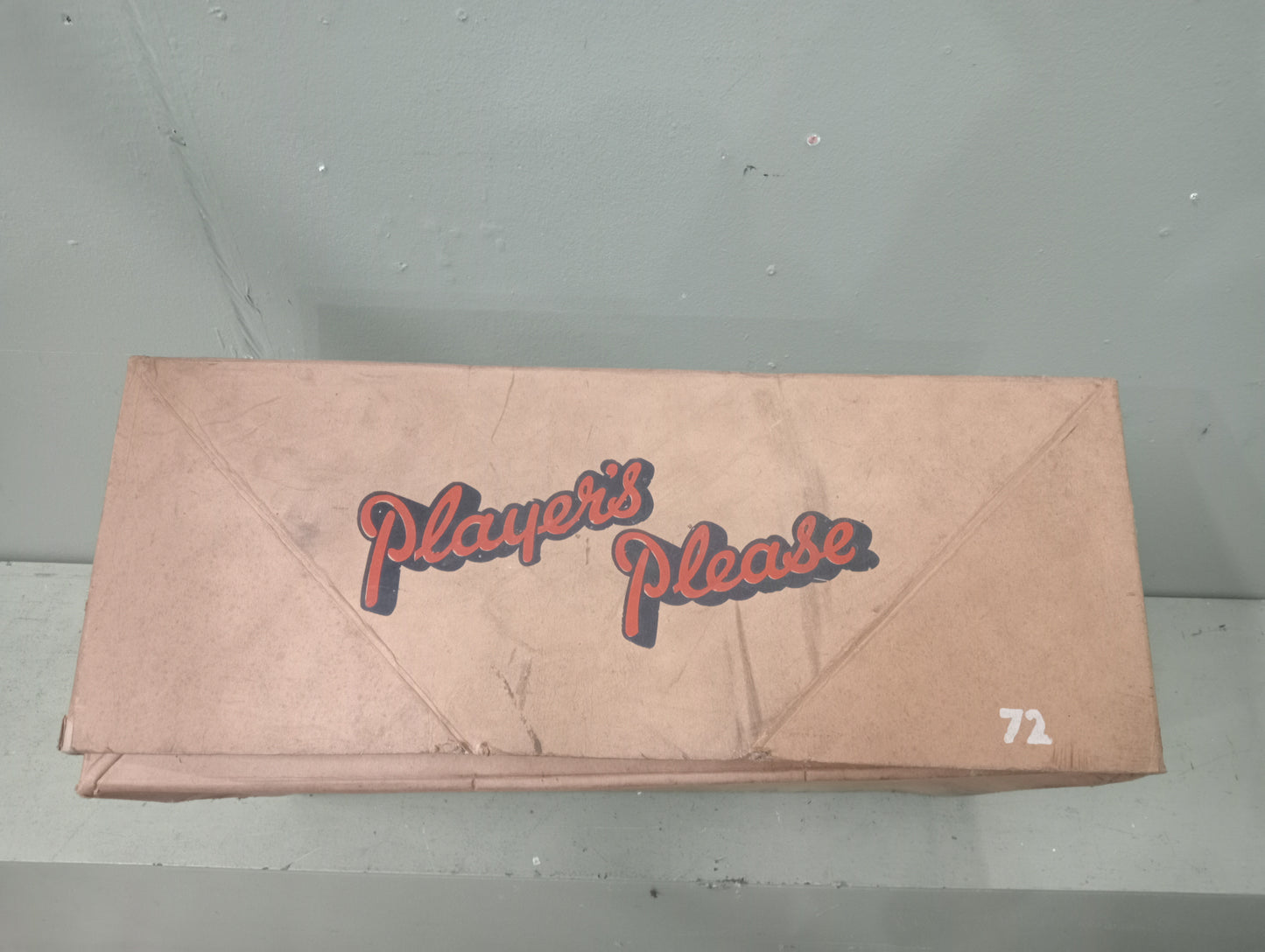 Players navy cut box