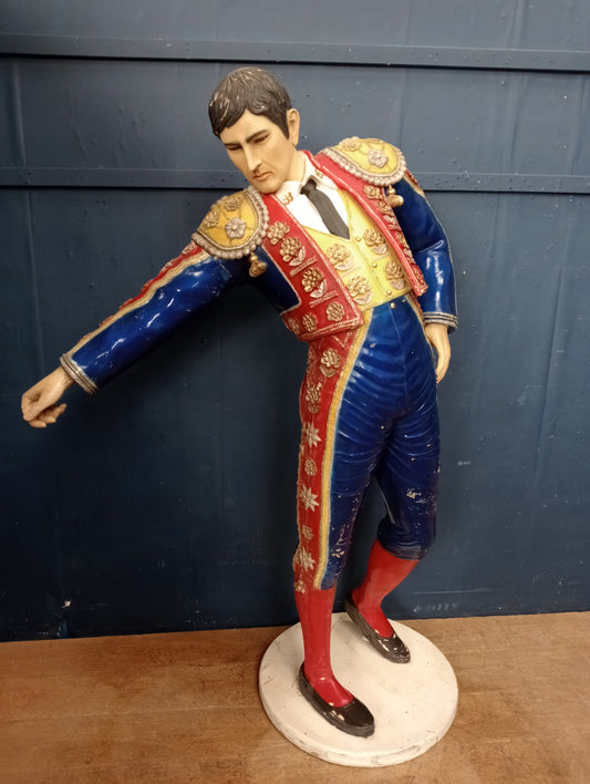 Resin matador figure