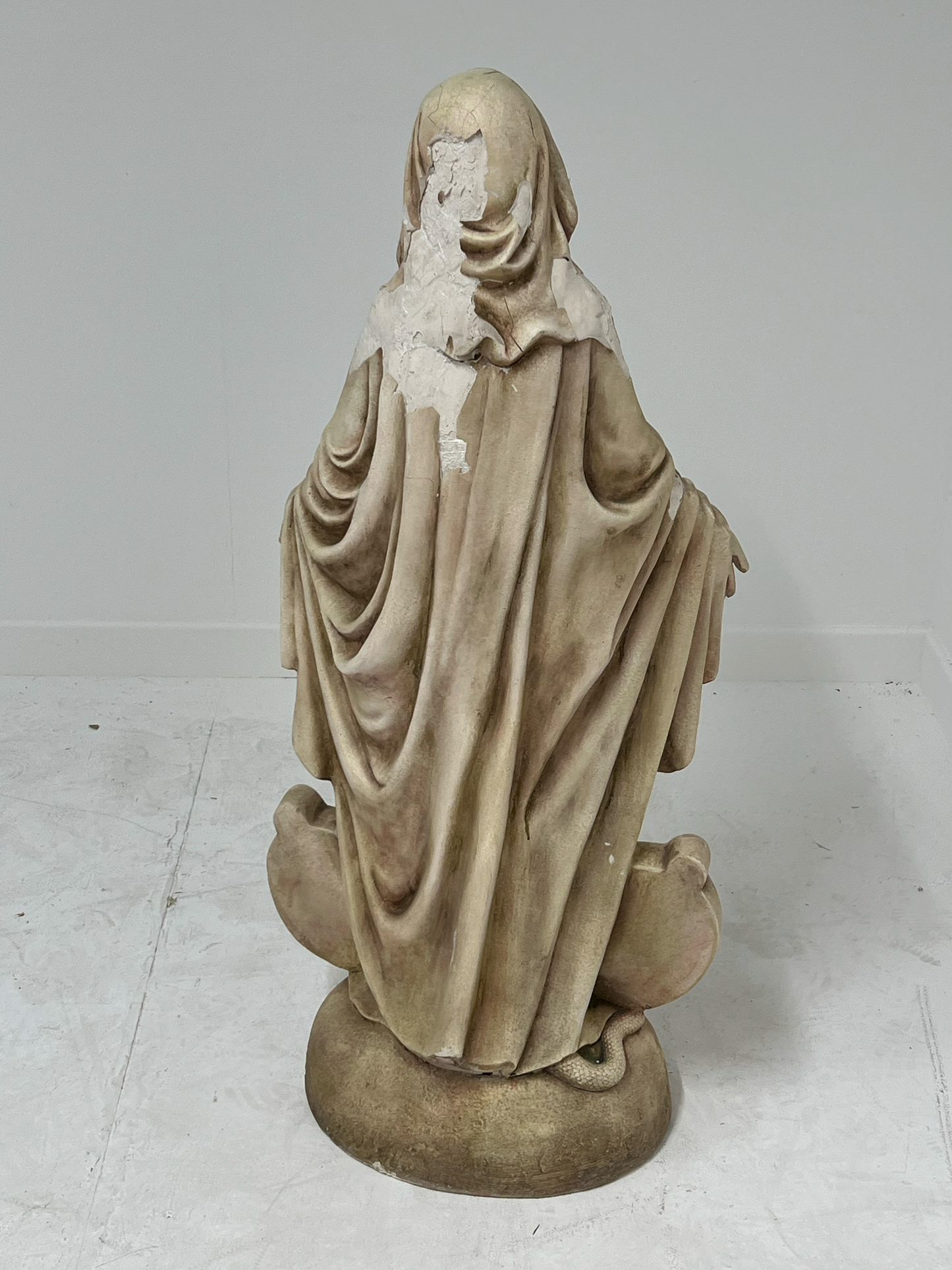 Resin statue of our lady- damaged