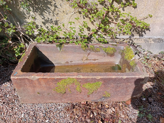 Salt glazed sandstone trough