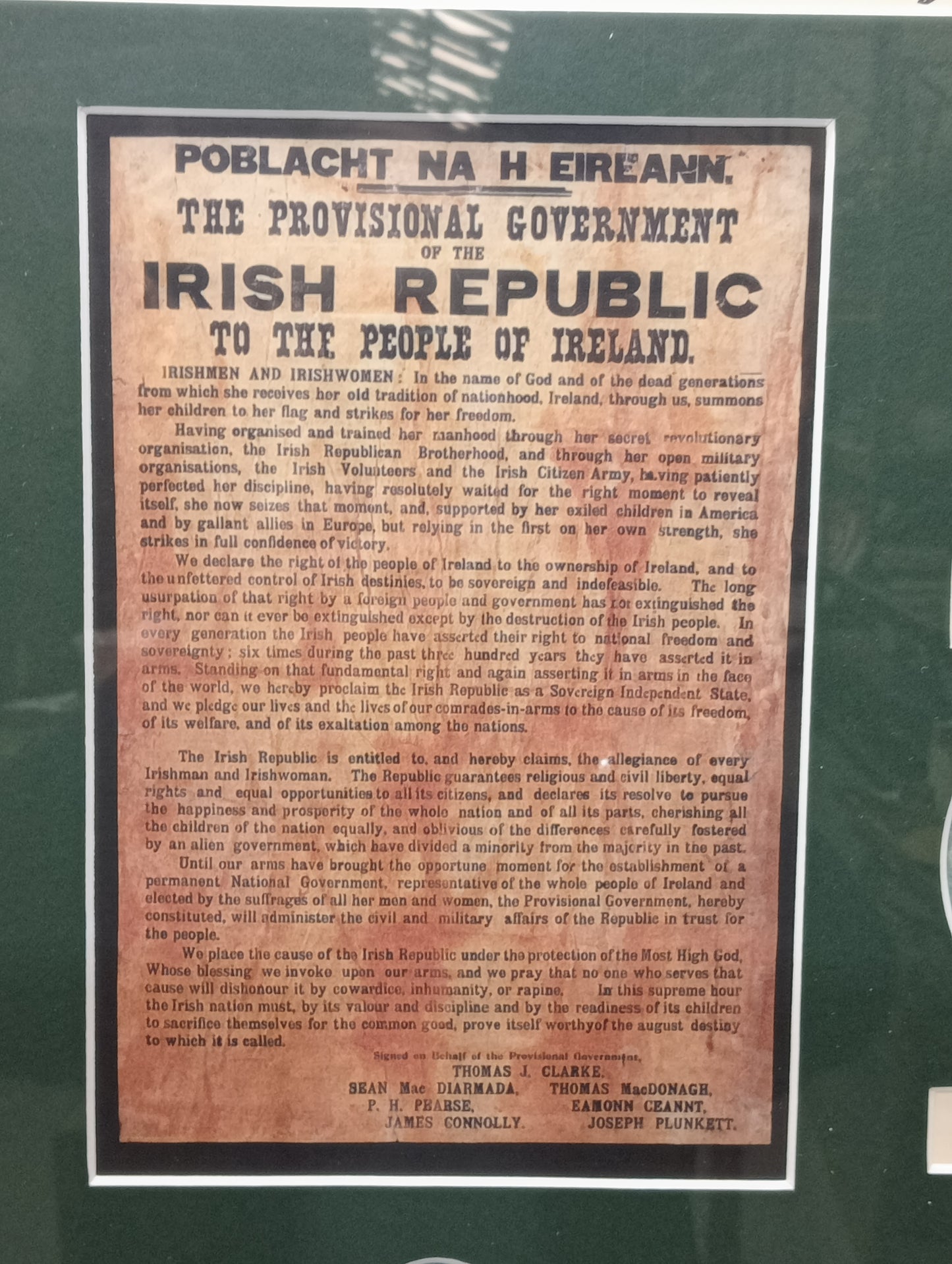 Signatories of 1916