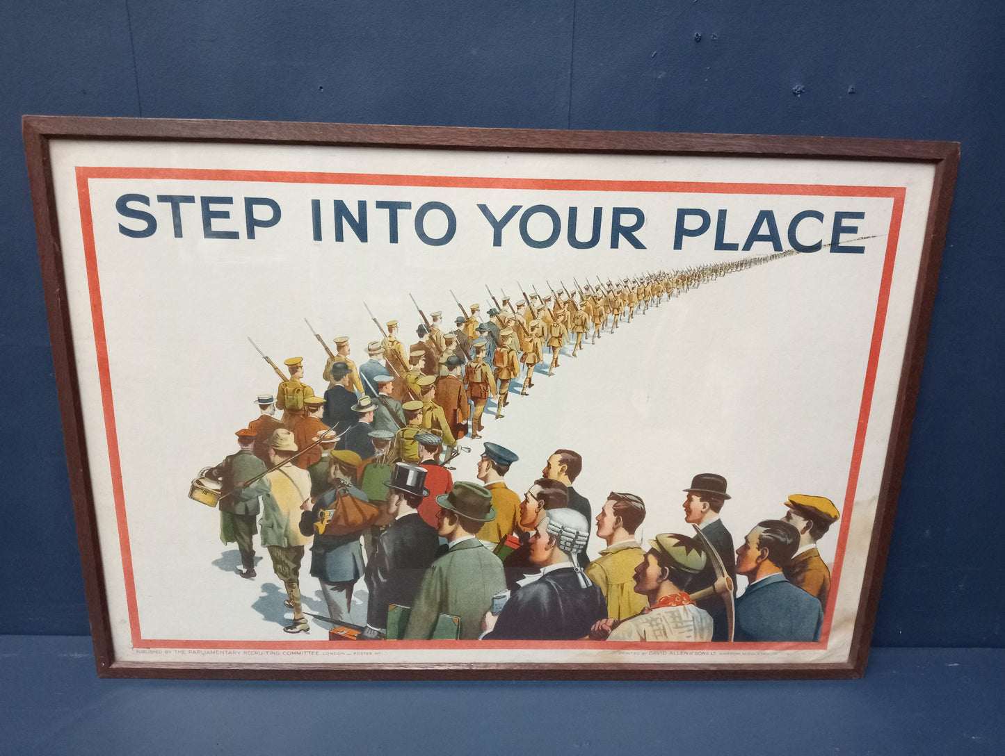 Step into your place print