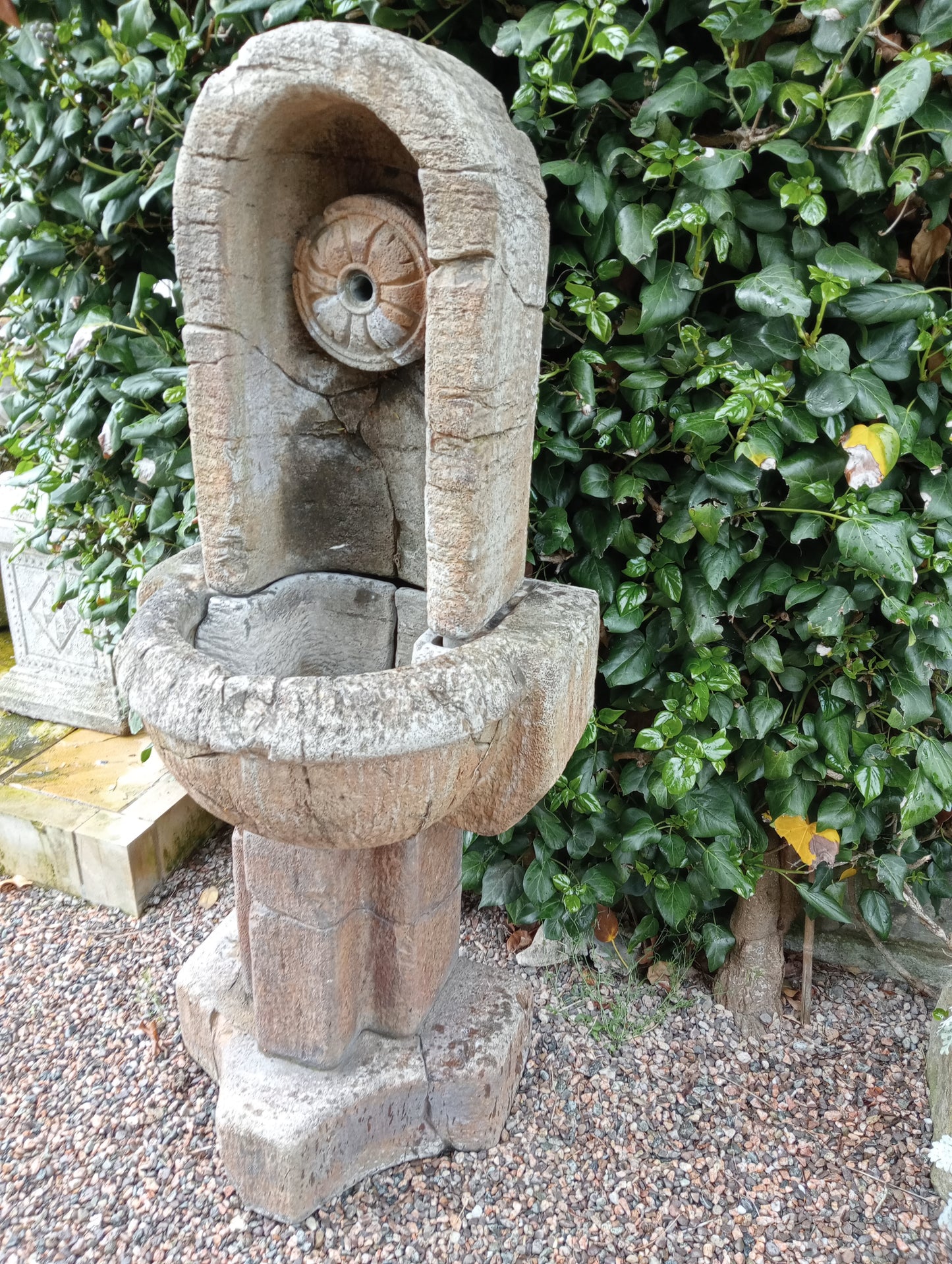 Stone Henri studio water fountain