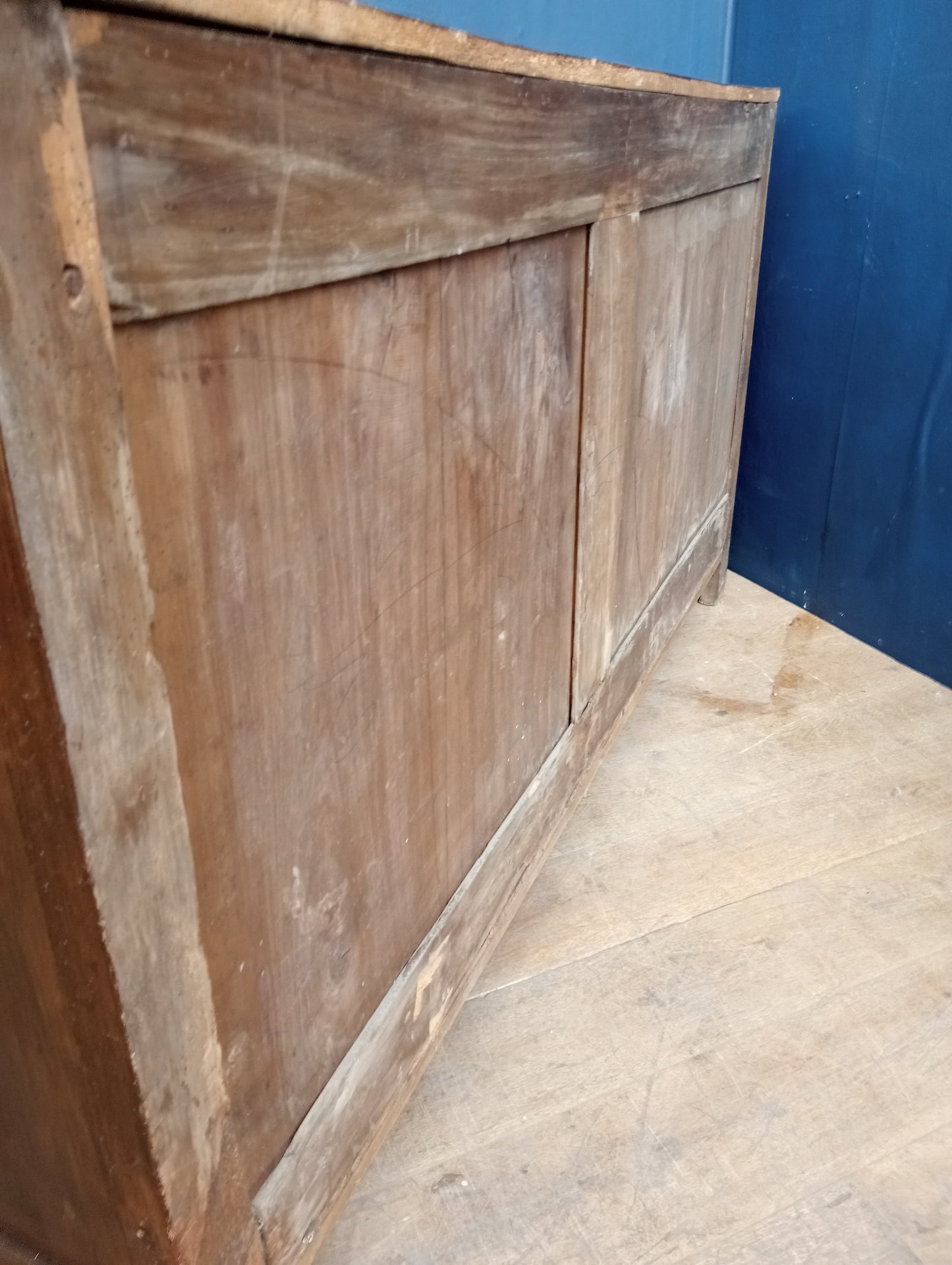 Three door pine sideboard