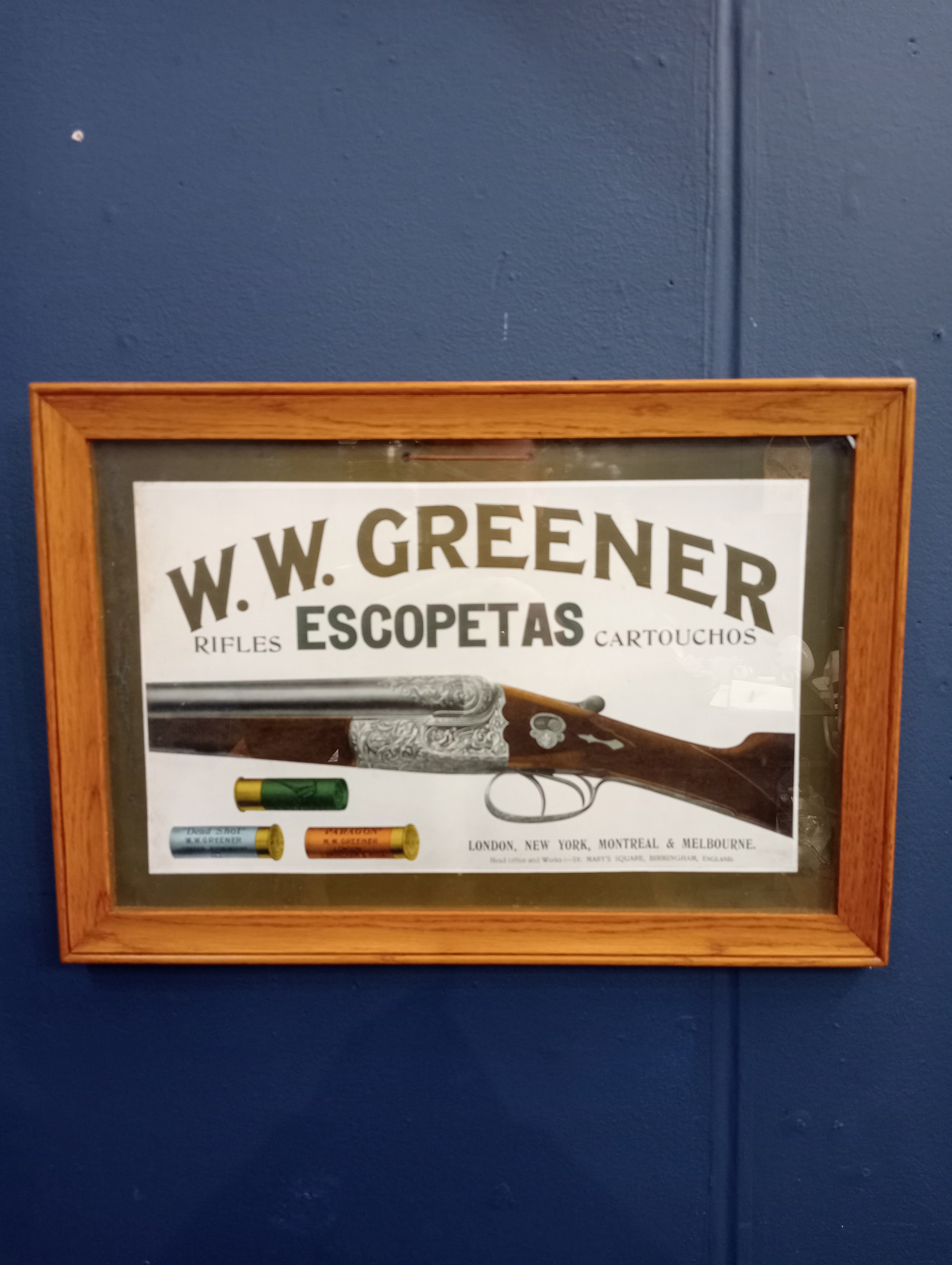 W.W Greener rifles picture – Derrys Ltd