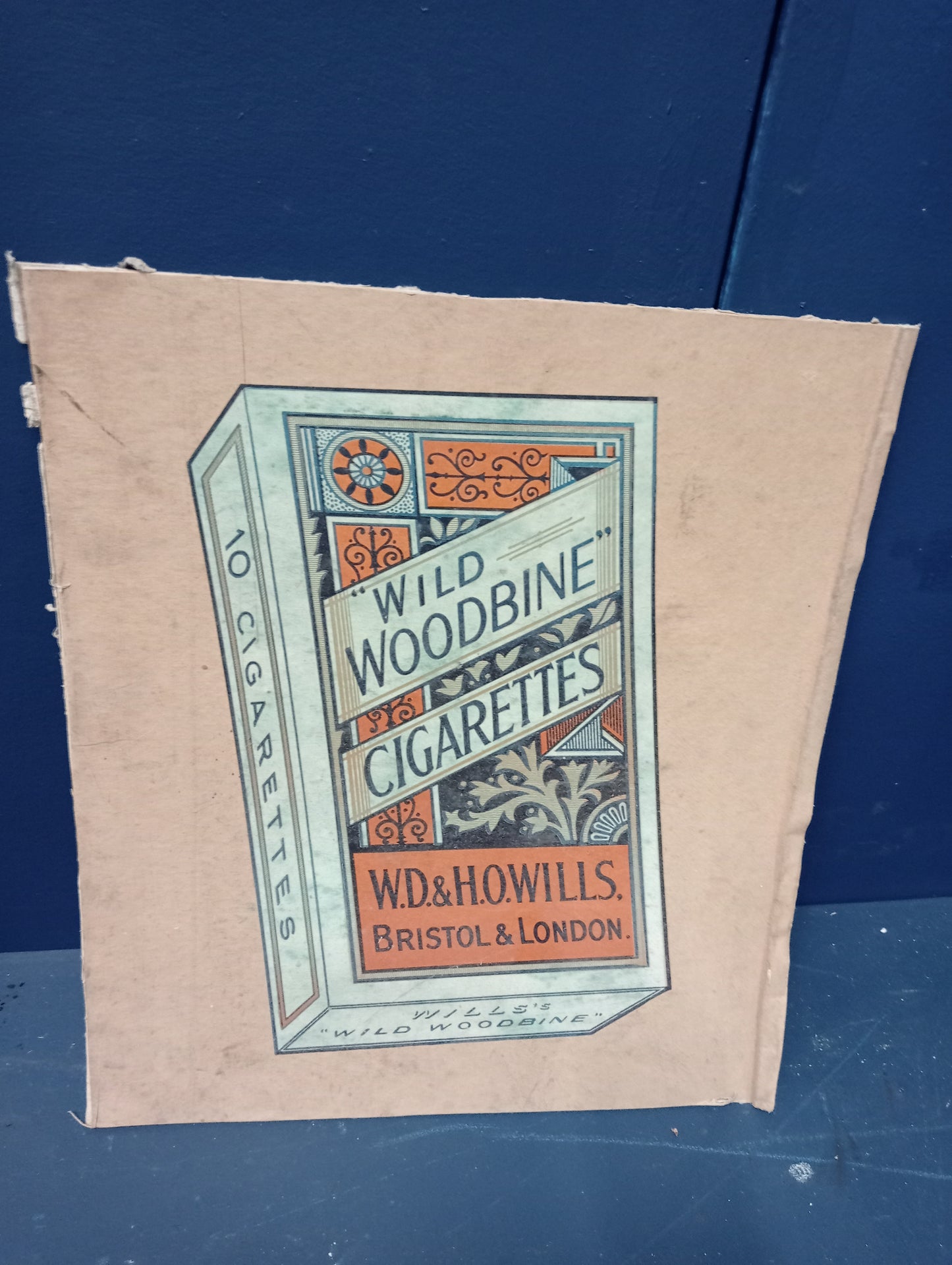 Wills woodbine card adverts