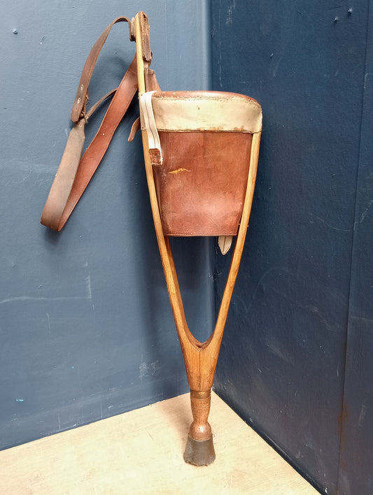 Wooden leg
