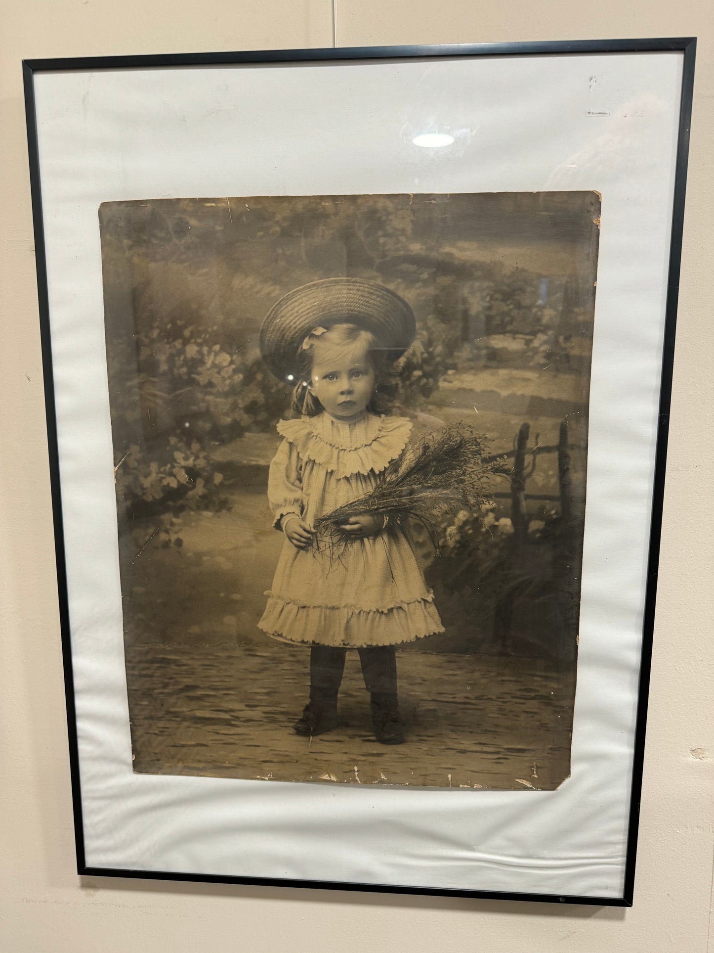 black and white picture of child