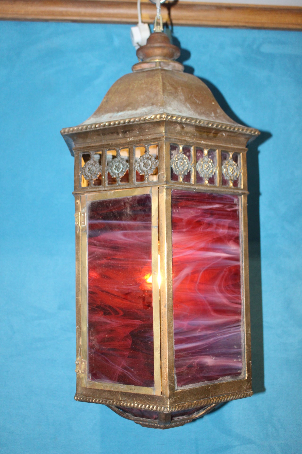 oriental style ceiling lantern