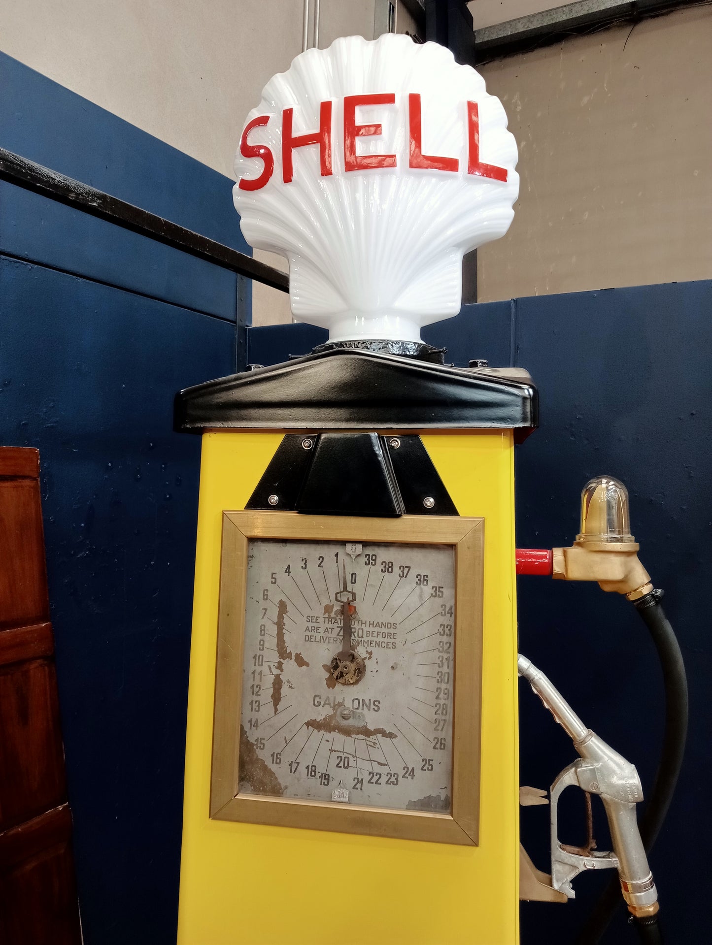 Large shell pump