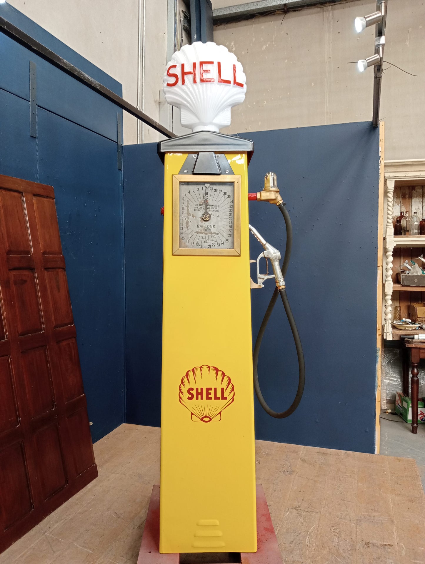 Large shell pump