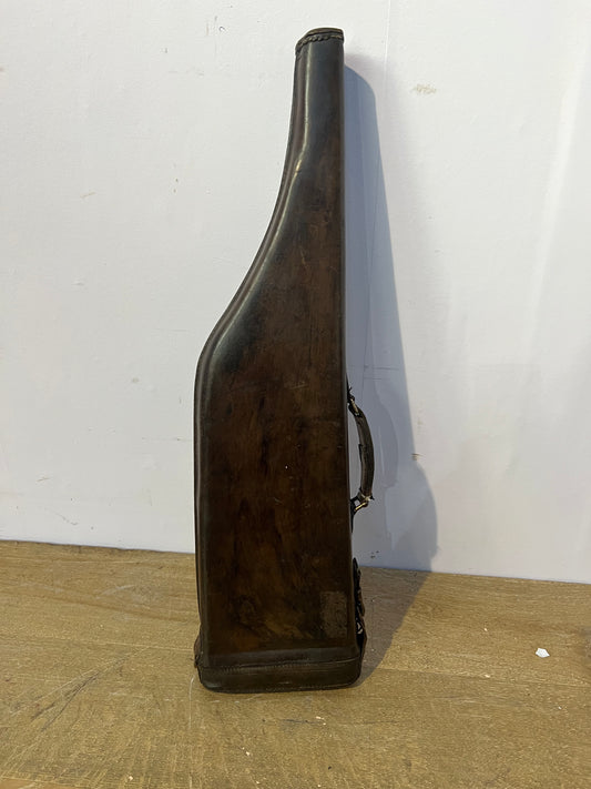 leather leg of mutton  gun case