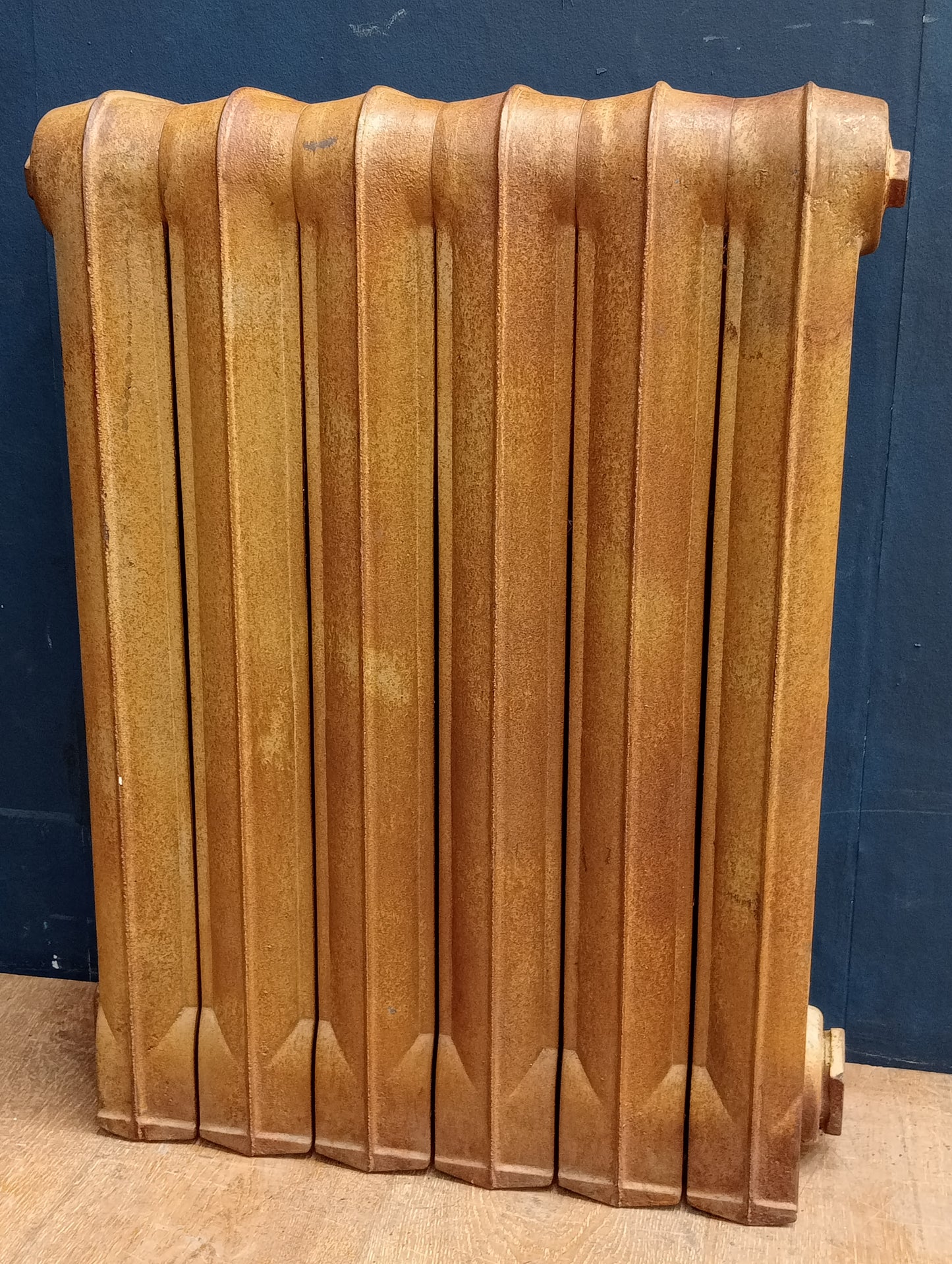 six section marshall cast iron radiator